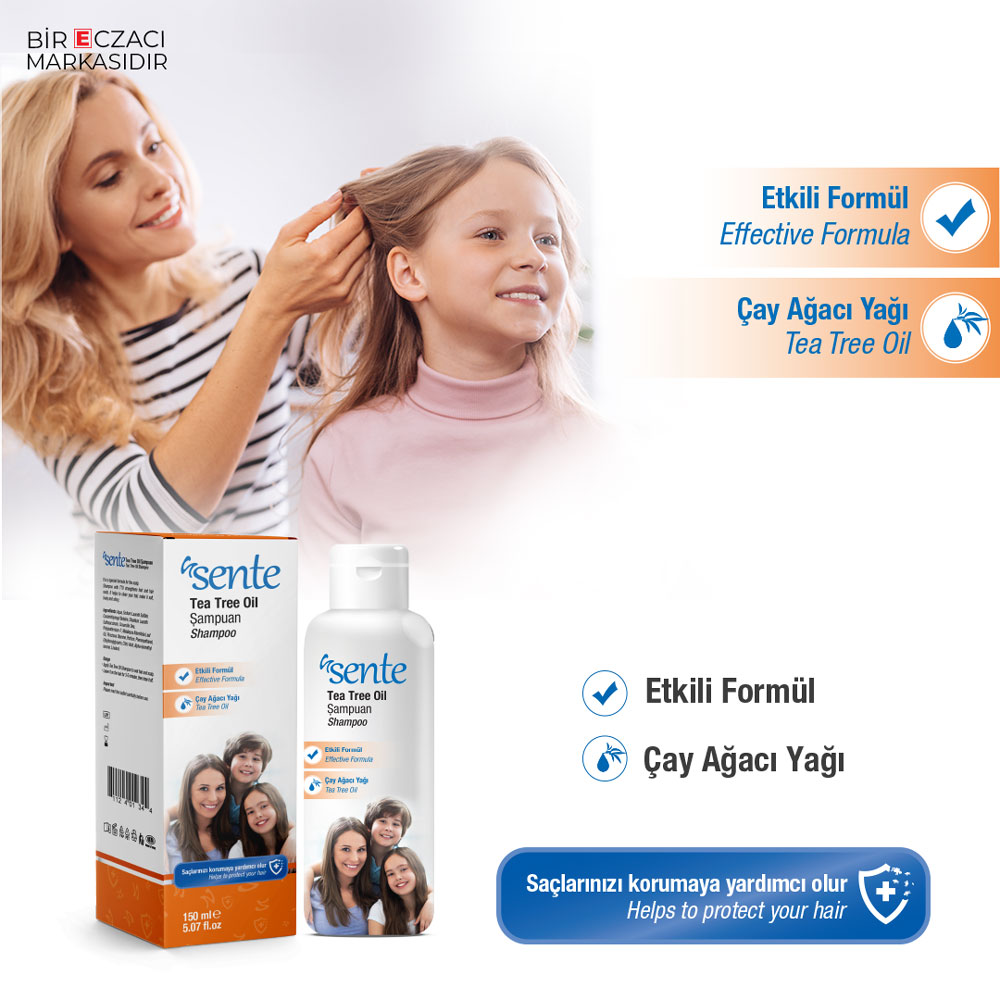 Sente Tea Tree Oil Şampuanı 03