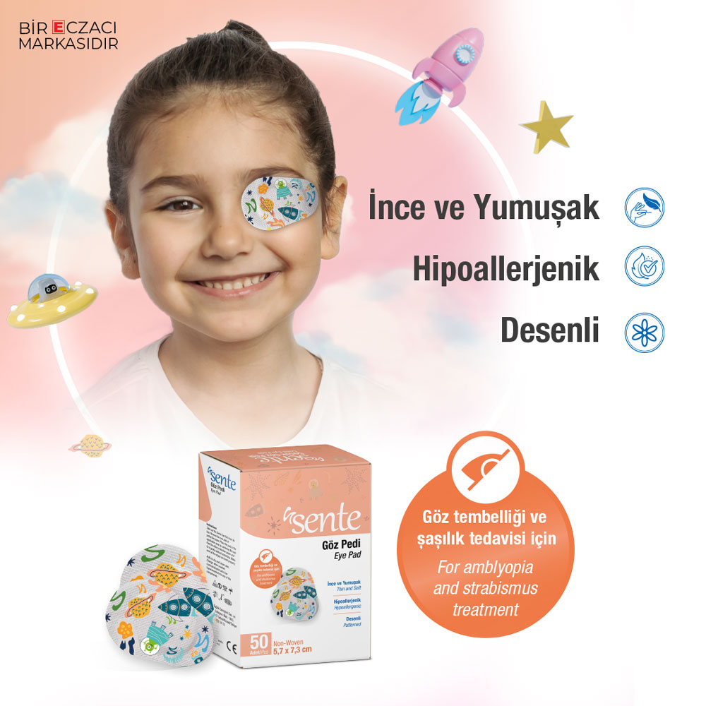 Çocuk Desenli Göz Pedi 03